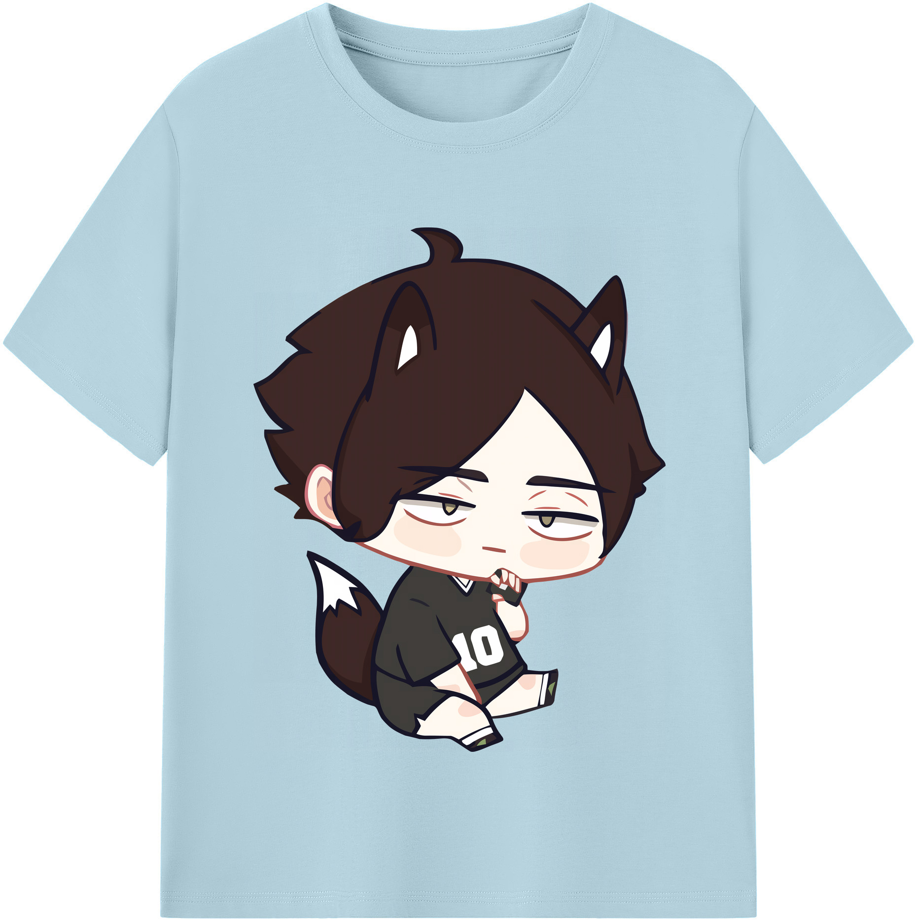 （画像用） ハイキュー!! Haikyu!! 綿100％半袖Tシャツ（フロントプリント）